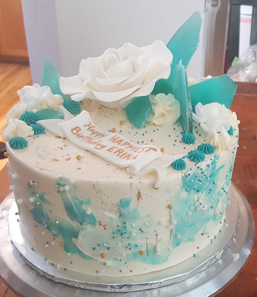 50 Cute Buttercream Cake Ideas for Any Occasion : Chocolate Buttercream Cake  for 40th Birthday I Take You | Wedding Readings | Wedding Ideas | Wedding  Dresses | Wedding Theme